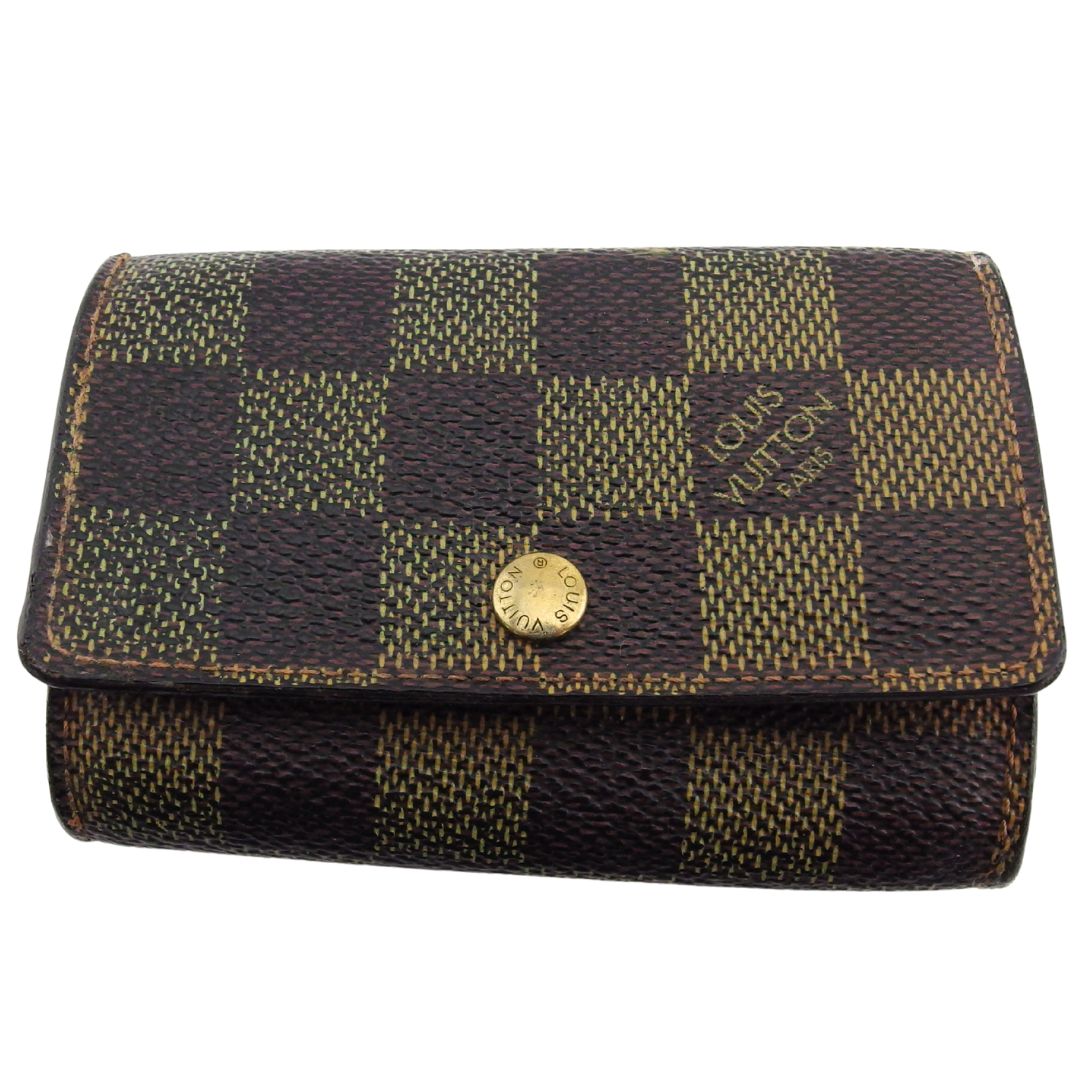LOUIS VUITTON Key case Key holder N62630 Brown beige Multicles6