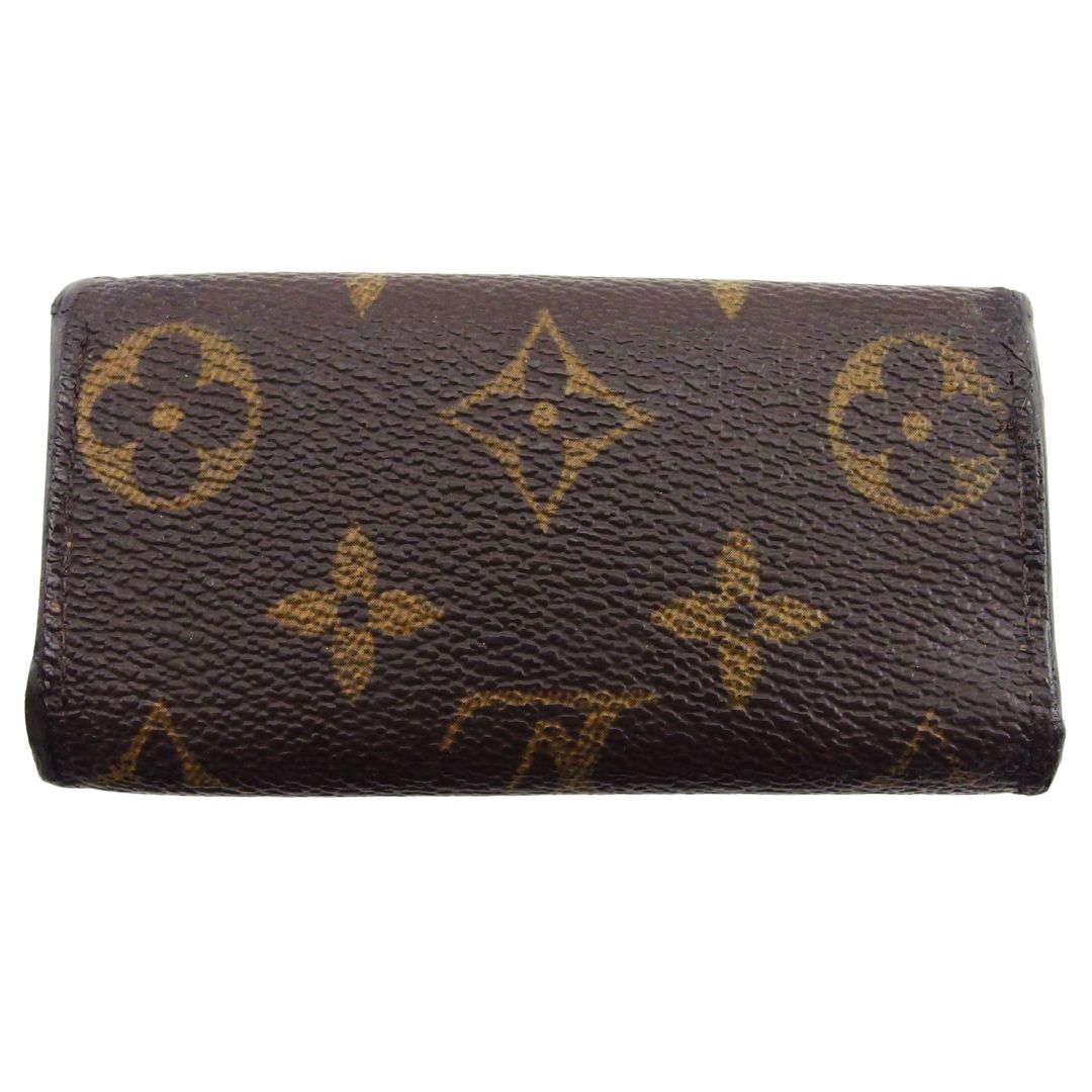 LOUIS VUITTON Key case Key holder M62631 Brown beige Multicles4
