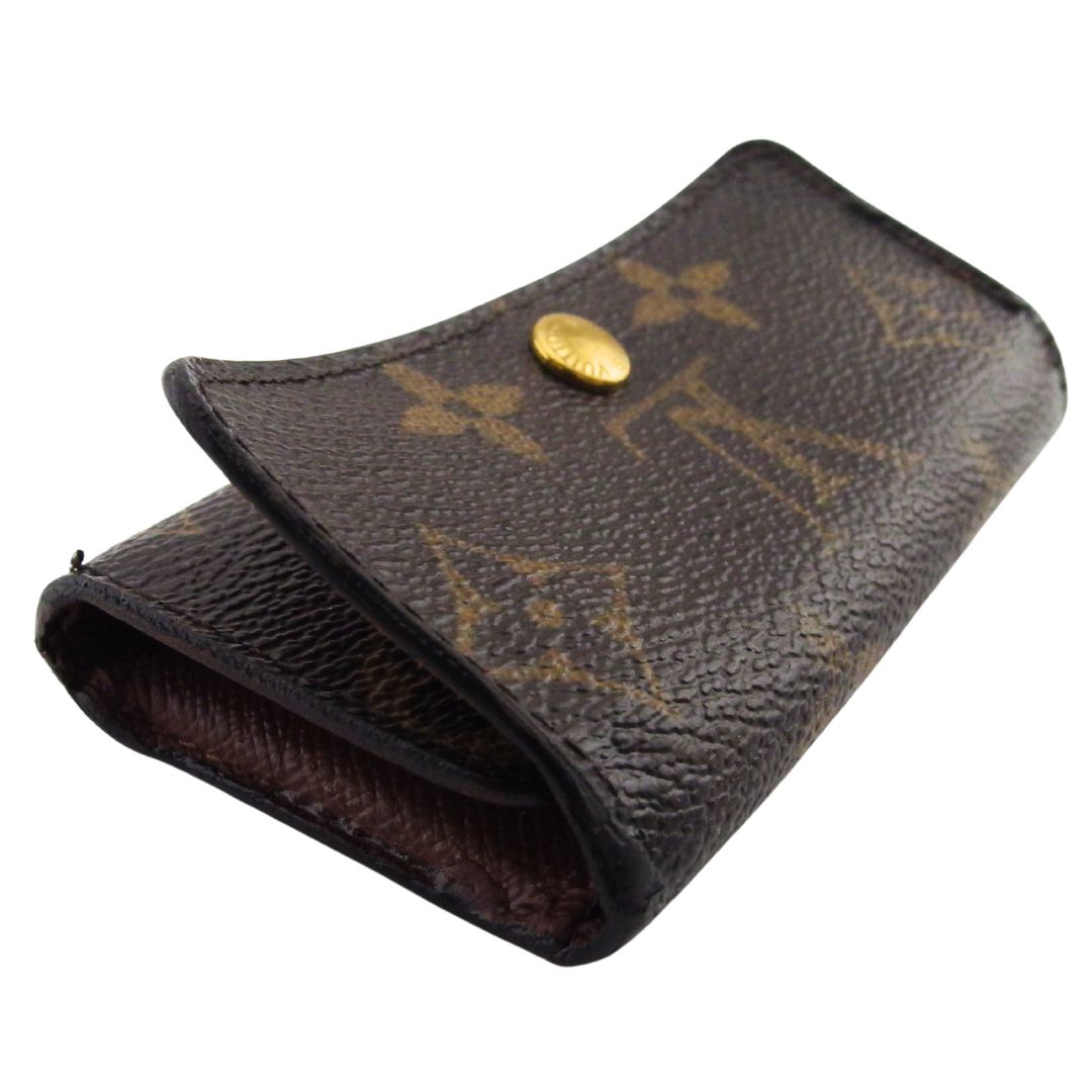 LOUIS VUITTON Key case Key holder M62631 Brown beige Multicles4