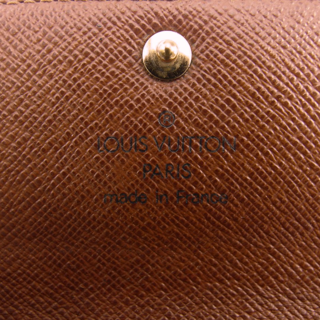 LOUIS VUITTON Key case Key holder M62631 Brown beige Multicles4