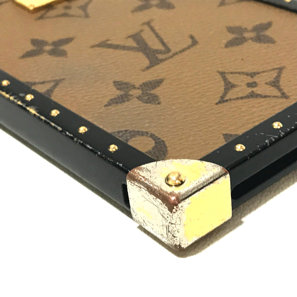 LOUIS VUITTON iPhone case M64487 Monogram Reverse Canvas, Plastic Brown Monogram reverse i Trunk iPhone 7+