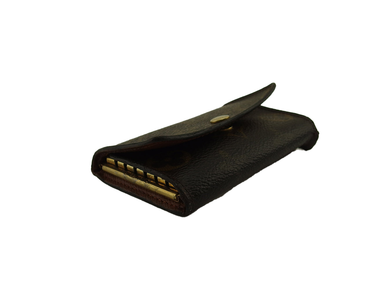 LOUIS VUITTON Key case Key holder M62630 Brown beige Multicles6
