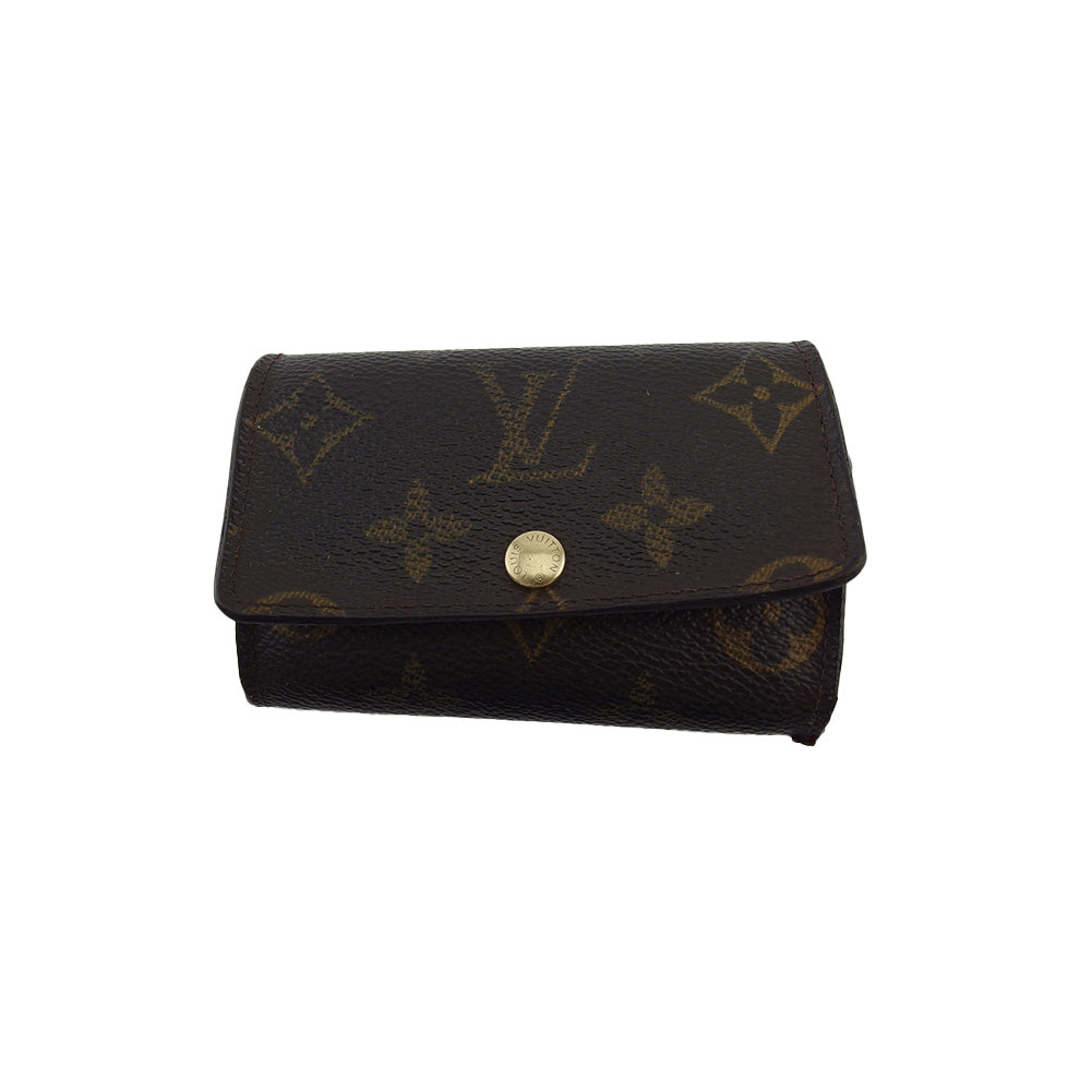 LOUIS VUITTON Key case Key holder M62630 Brown beige Multicles6