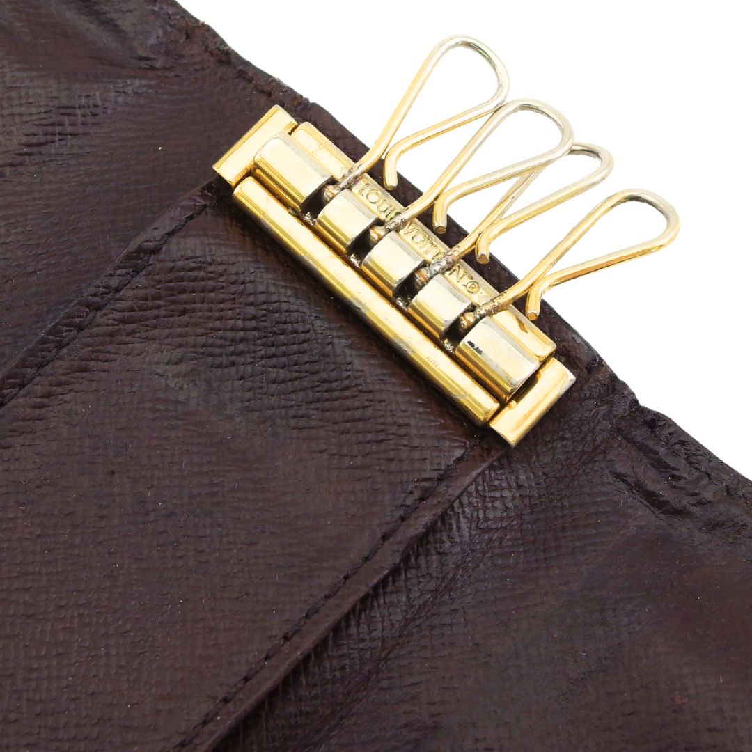 LOUIS VUITTON Key case Key holder Ebene Multicles4