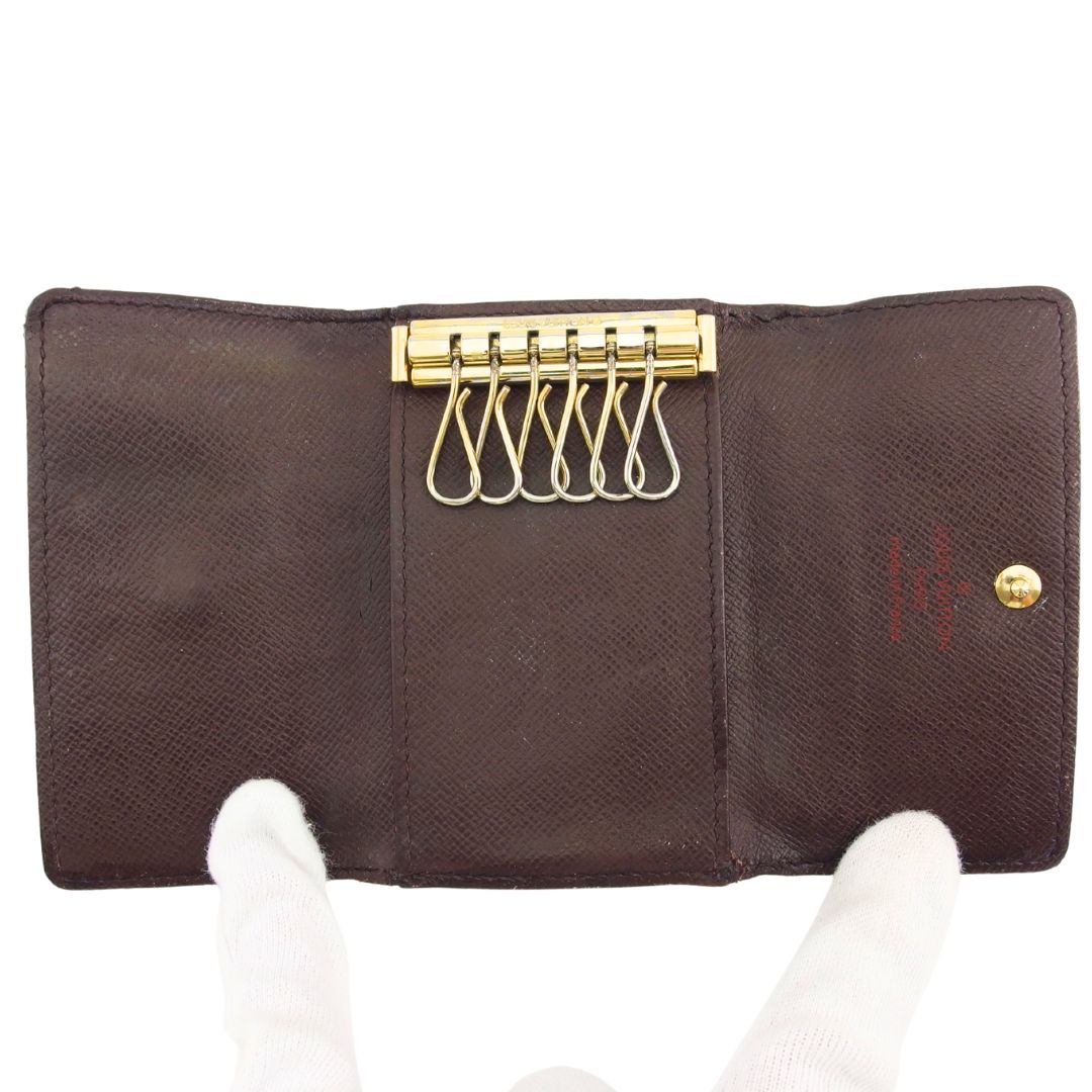 LOUIS VUITTON Key case Key holder Ebene Multicles6