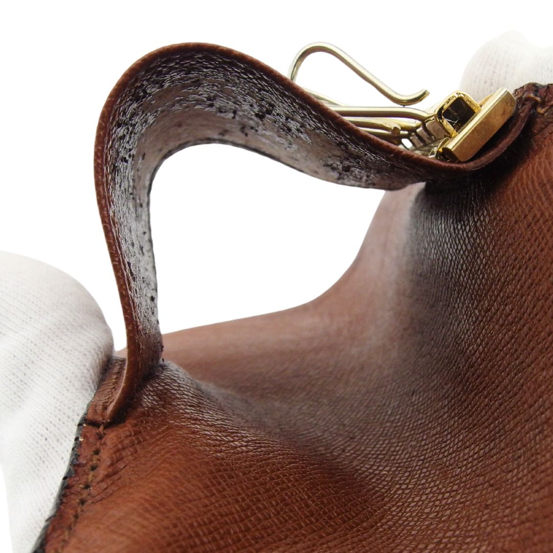 LOUIS VUITTON Key case Key holder Brown x beige x gold Multicles6