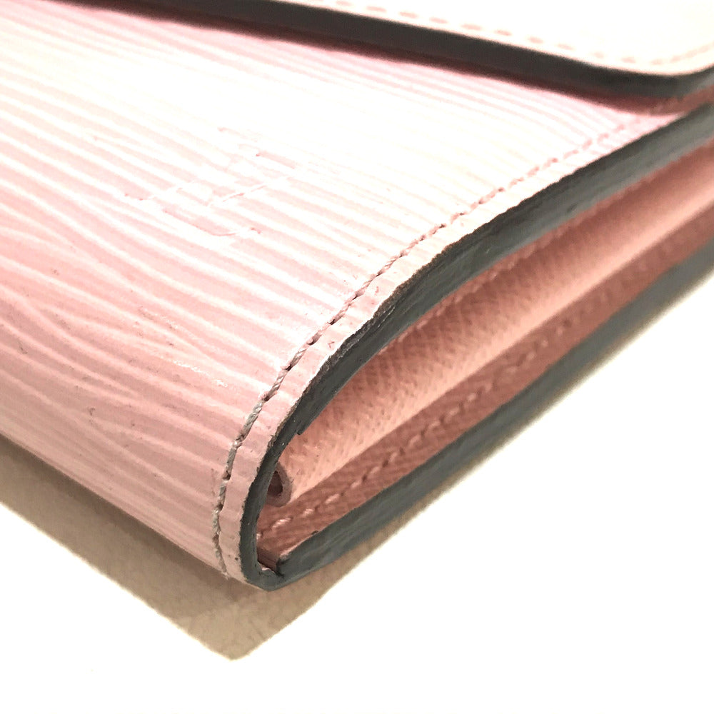 LOUIS VUITTON Folded wallet M61394 Epi Leather pink Epi Portefeuille Sarah