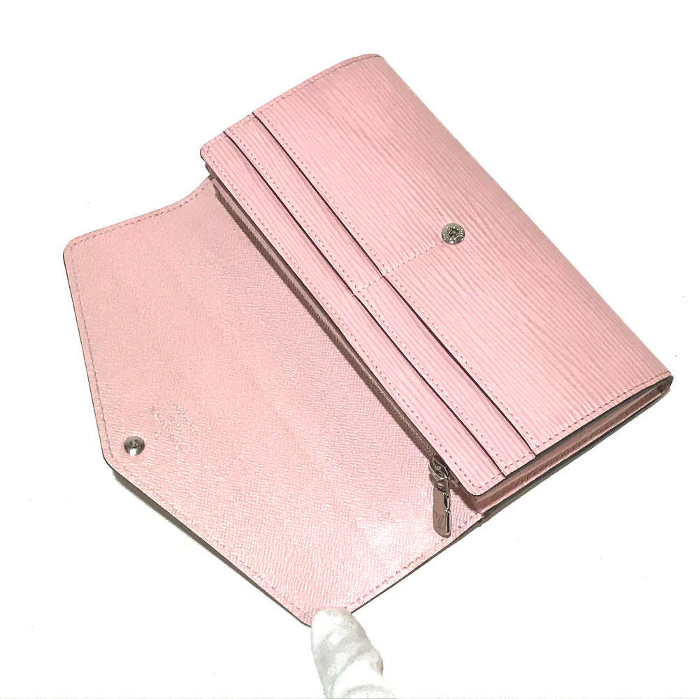 LOUIS VUITTON Folded wallet M61394 Epi Leather pink Epi Portefeuille Sarah