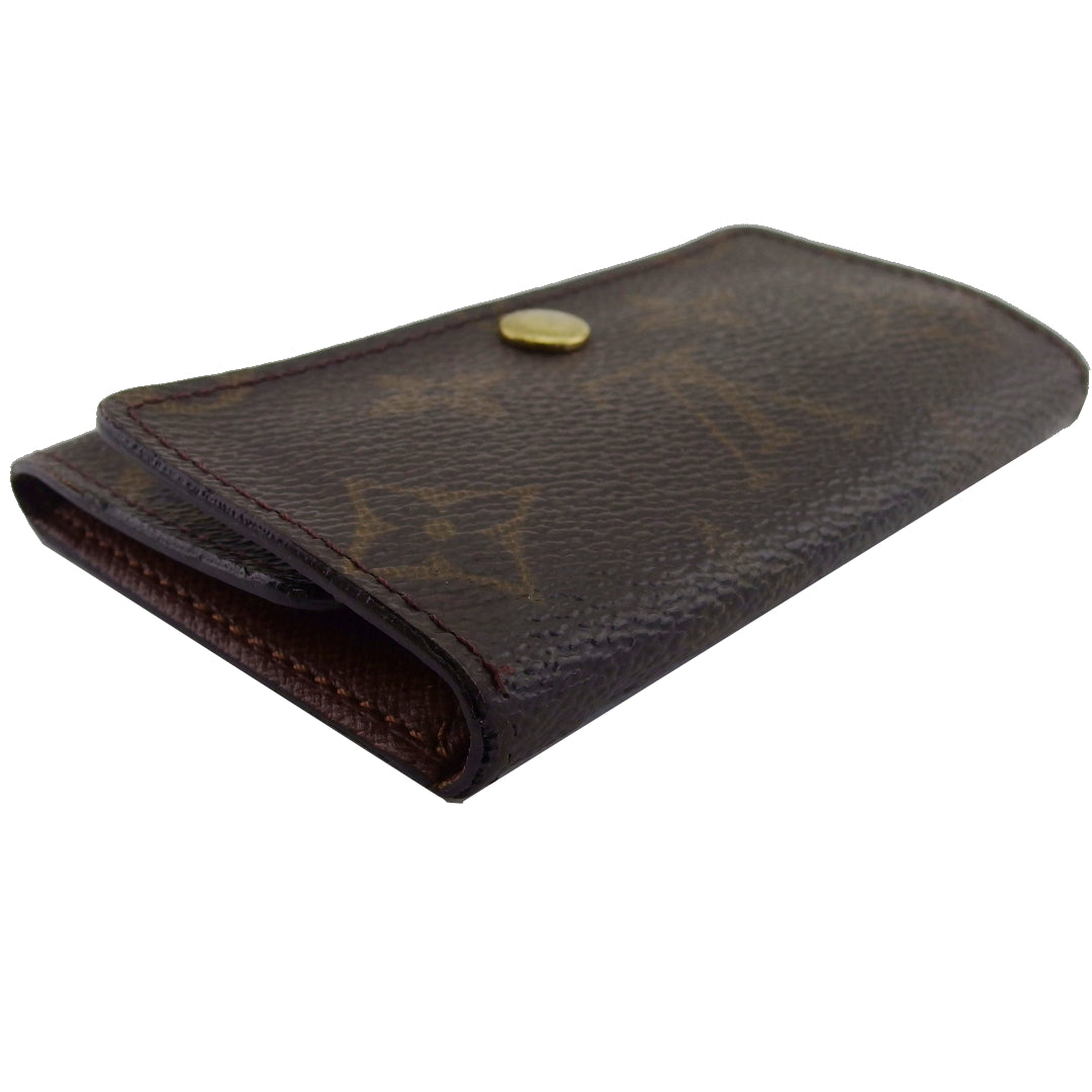LOUIS VUITTON Key case Key holder M62630 Brown beige Multicles6