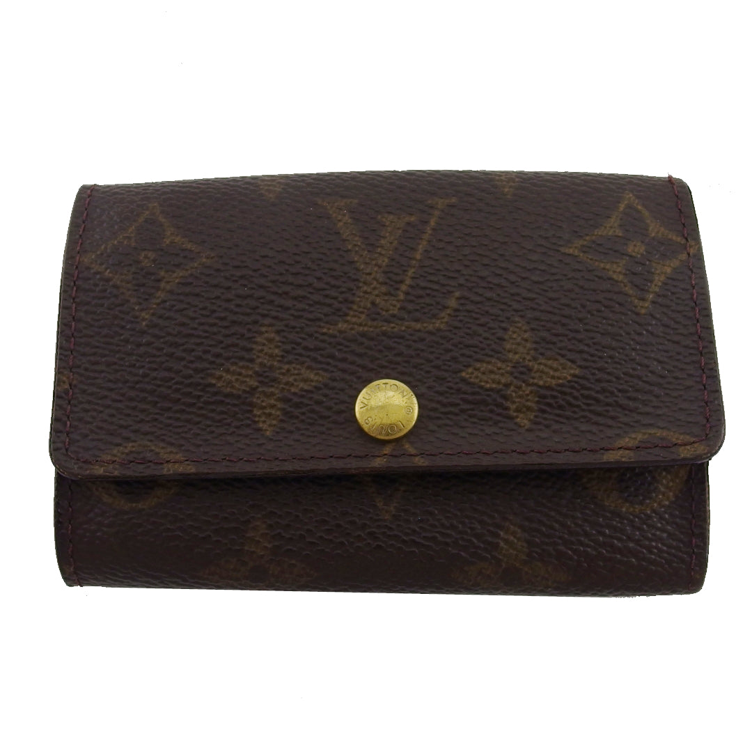 LOUIS VUITTON Key case Key holder M62630 Brown beige Multicles6