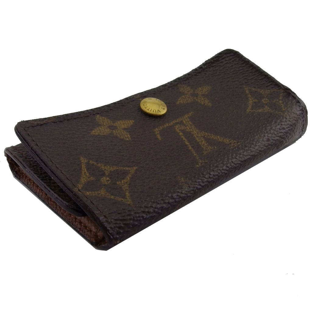 LOUIS VUITTON Key case Key holder M62631 Brown beige Multicles4