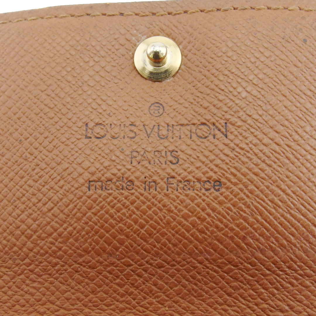 LOUIS VUITTON Key case Key holder M62631 Brown beige Multicles4