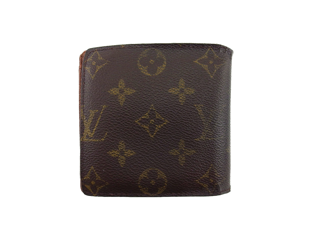 LOUIS VUITTON Bifold Wallet M61665 Brown beige Porte Billets Cartes Crdit Monet