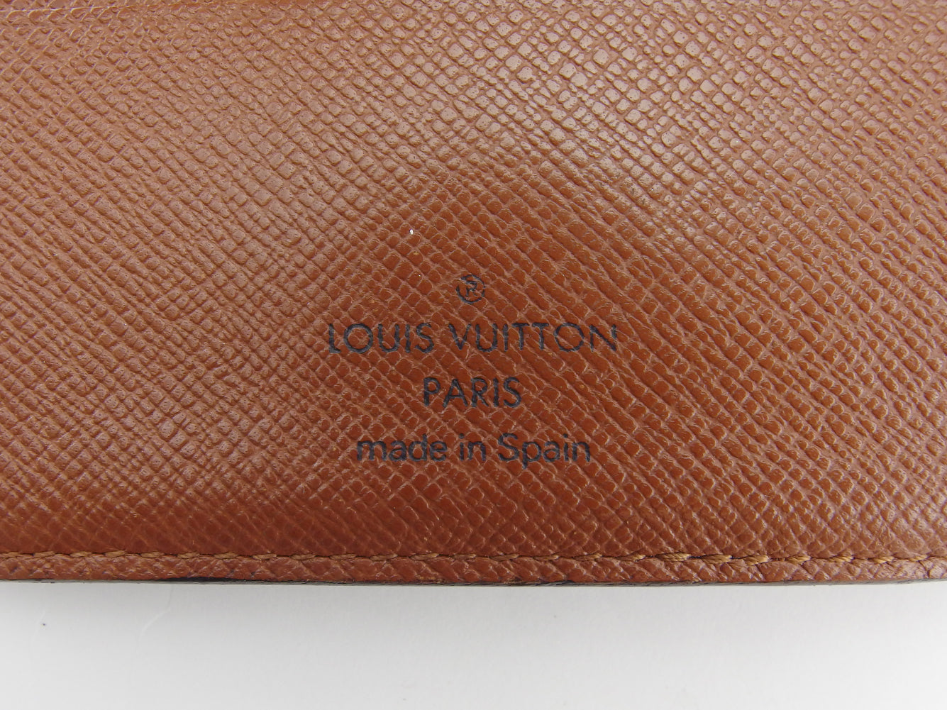 LOUIS VUITTON Bifold Wallet M61665 Brown beige Porte Billets Cartes Crdit Monet