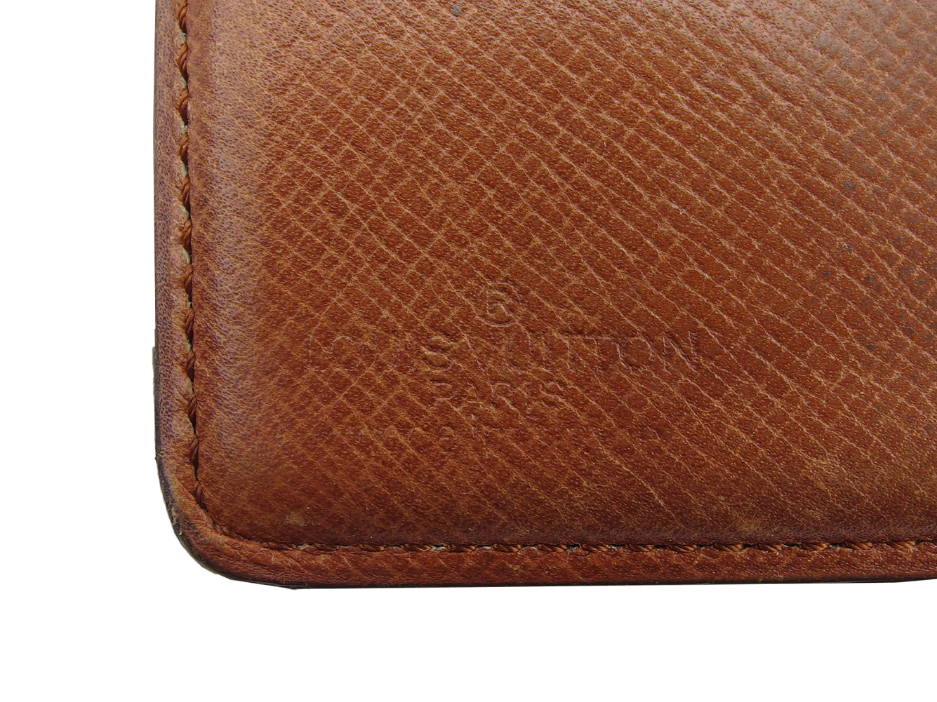 LOUIS VUITTON Bifold Wallet M61665 Brown beige Porte Billets Cartes Crdit Monet