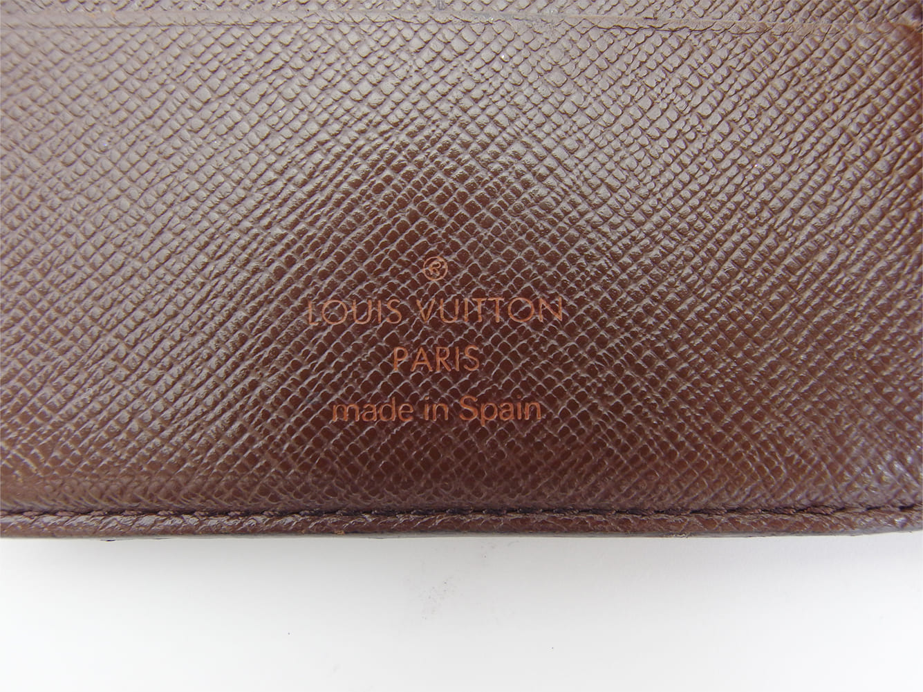 LOUIS VUITTON Bifold Wallet N61665 Brown beige Porte Billets Cartes Crdit Monet