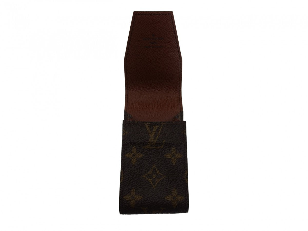 LOUIS VUITTON Cigarette case M63024 Brown beige Etui cigarette