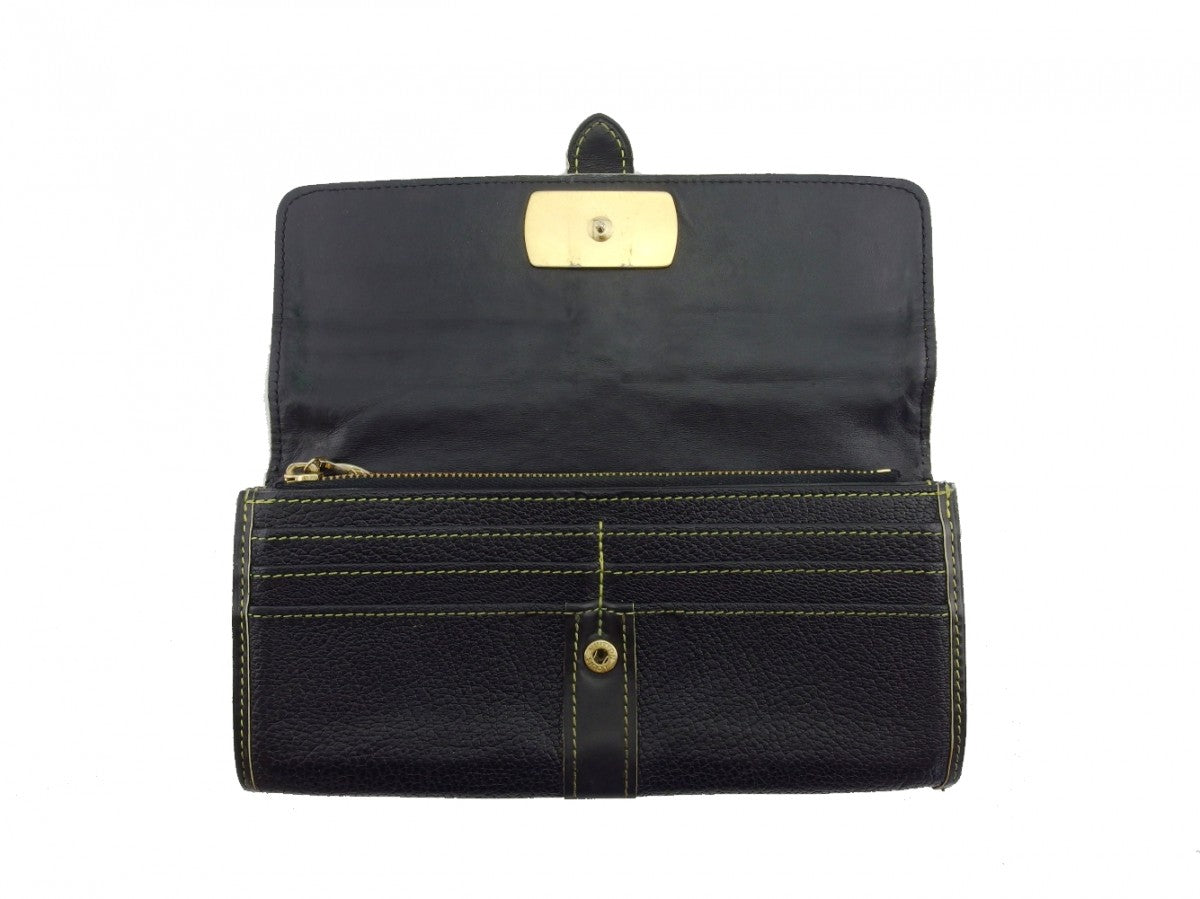 LOUIS VUITTON Long Wallet Purse M95645 black Portefeuille Le Favori
