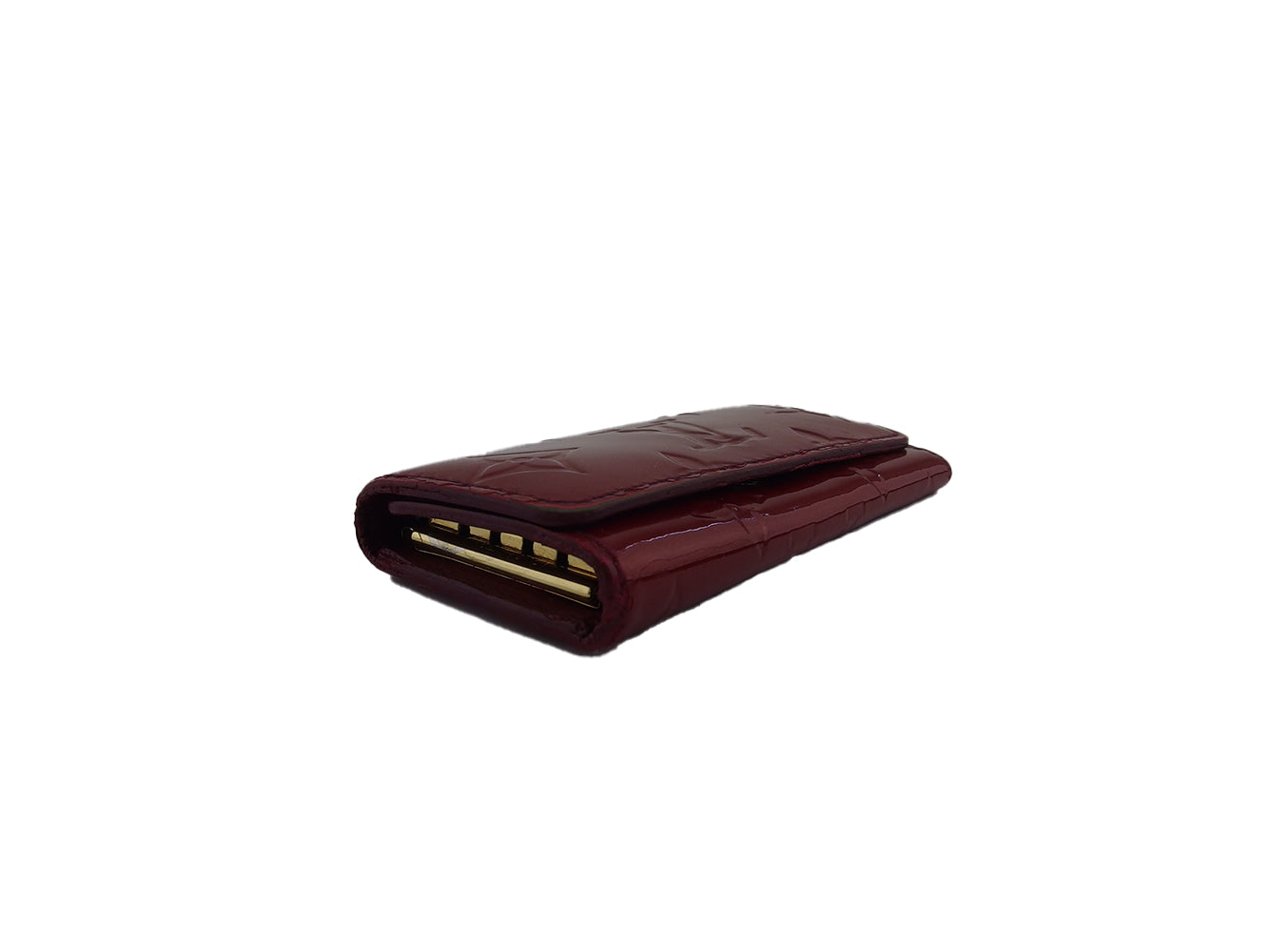 LOUIS VUITTON Key case Key holder M91976 Red Multicles4