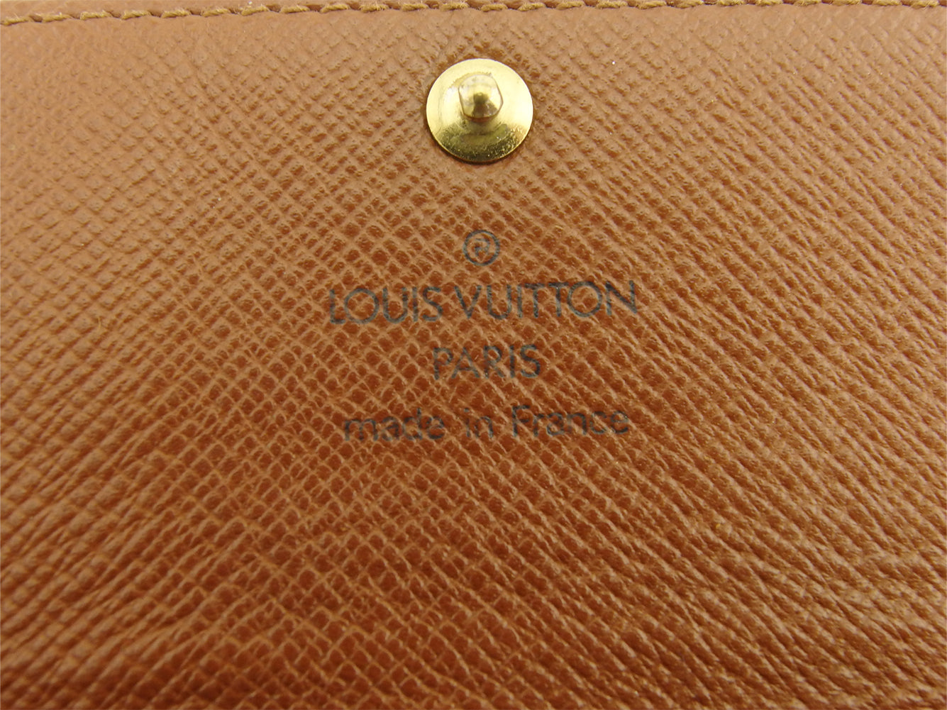 LOUIS VUITTON Key case Key holder M62630 Brown beige Multicles6