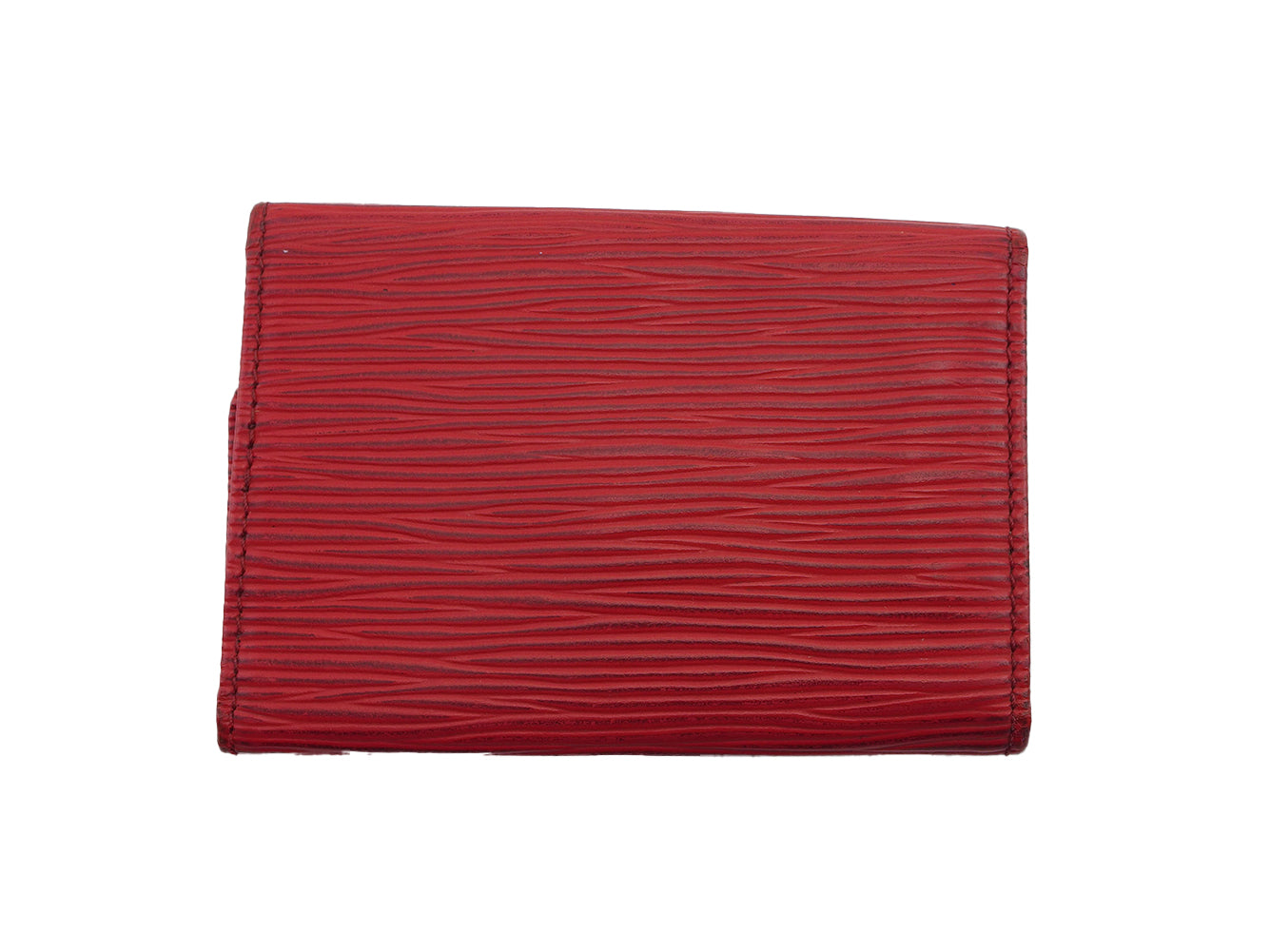 LOUIS VUITTON Key case Key holder M63817 Red Multicles6
