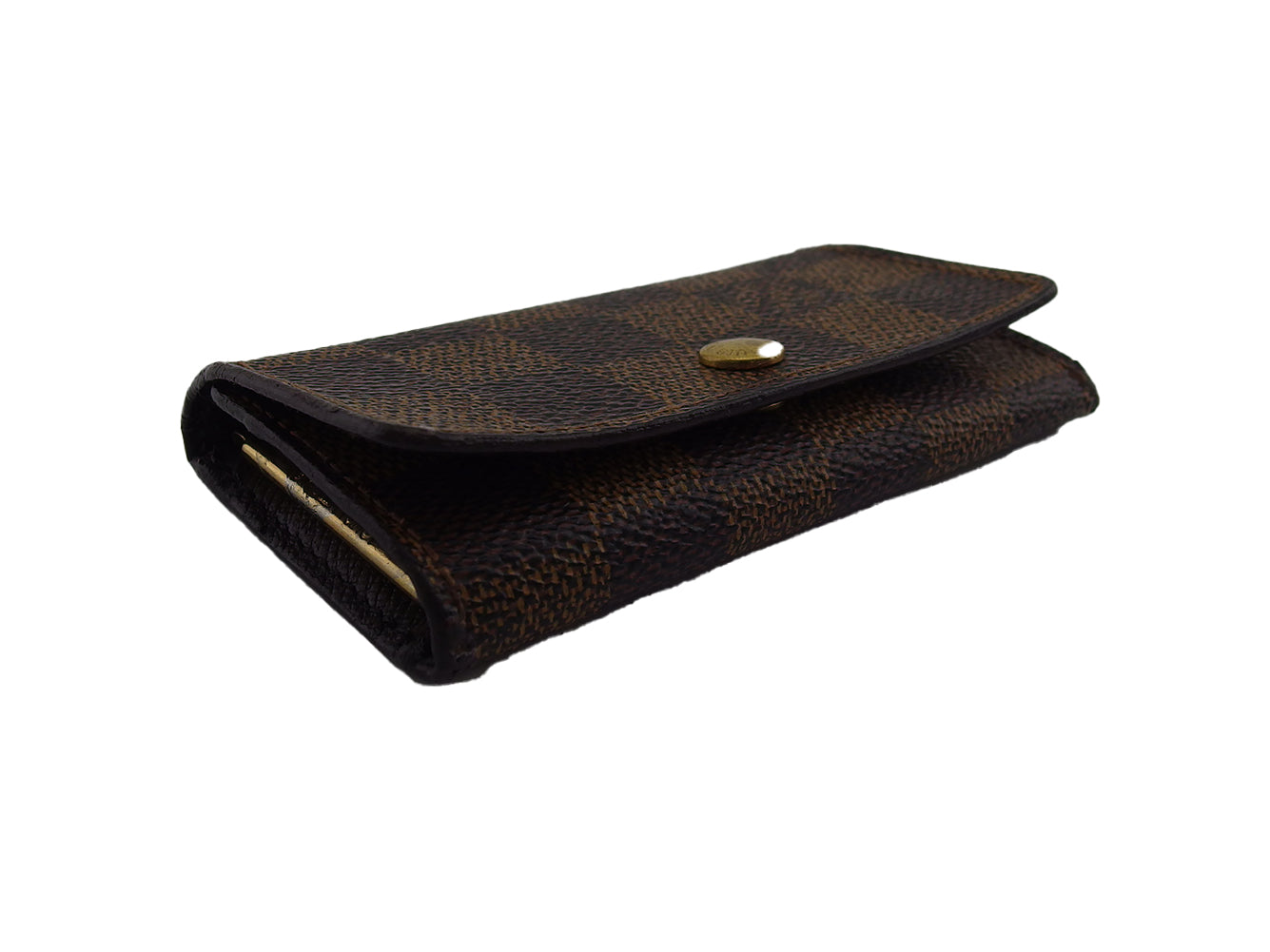 LOUIS VUITTON Key case Key holder N62631 Brown beige Multicles4