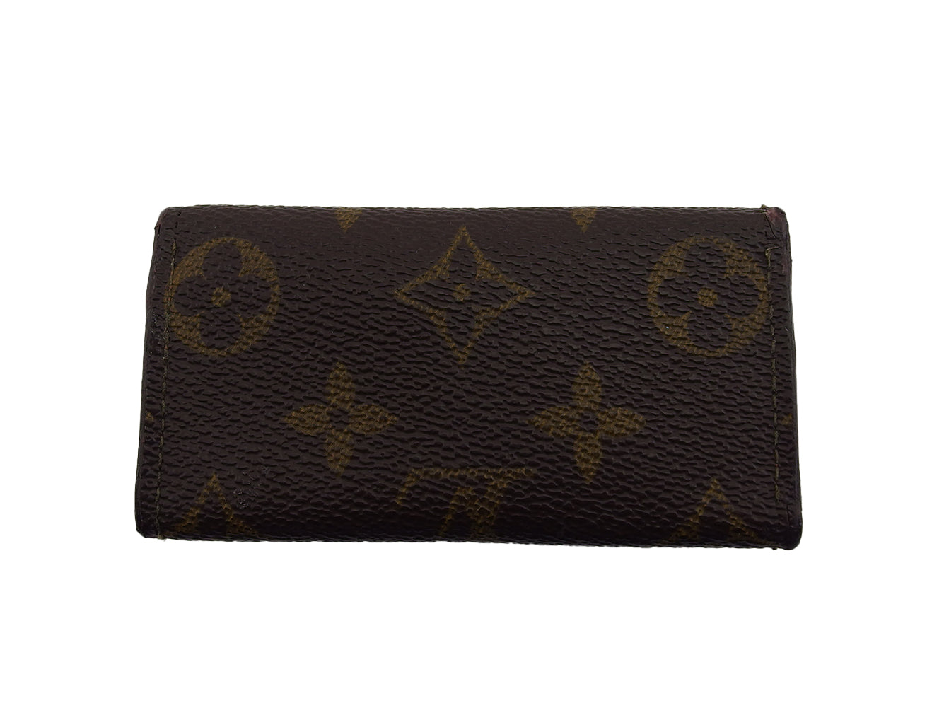 LOUIS VUITTON Key case Key holder M62631 Brown beige Multicles4