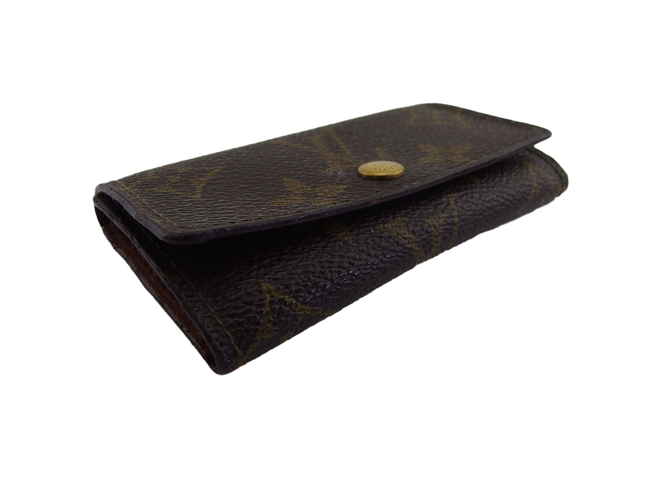 LOUIS VUITTON Key case Key holder M62631 Brown beige Multicles4