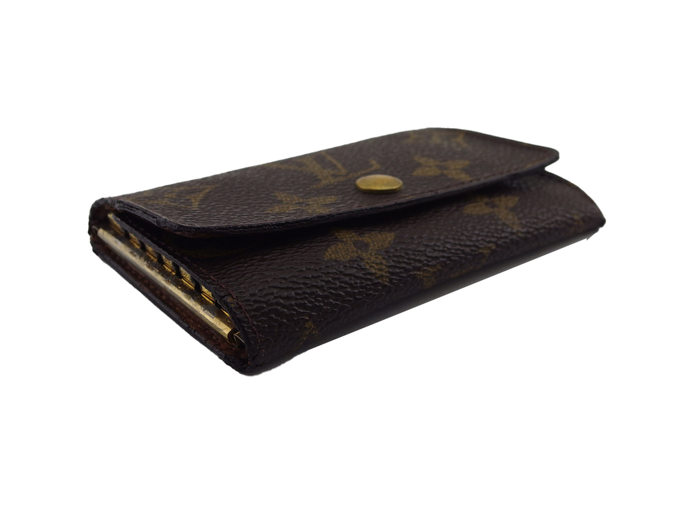 LOUIS VUITTON Key case Key holder M62630 Brown beige Multicles6