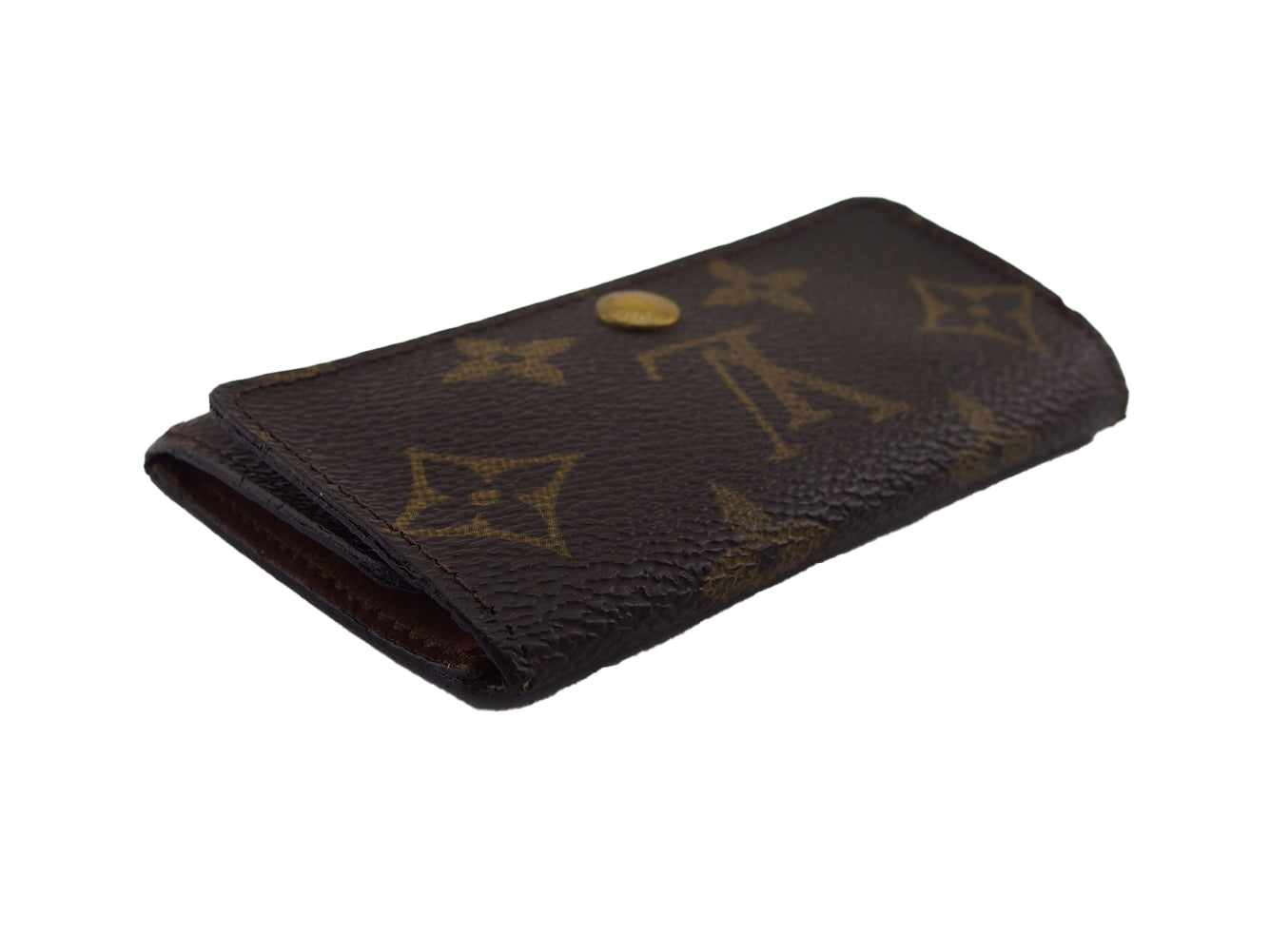 LOUIS VUITTON Key case Key holder M62630 Brown beige Multicles6