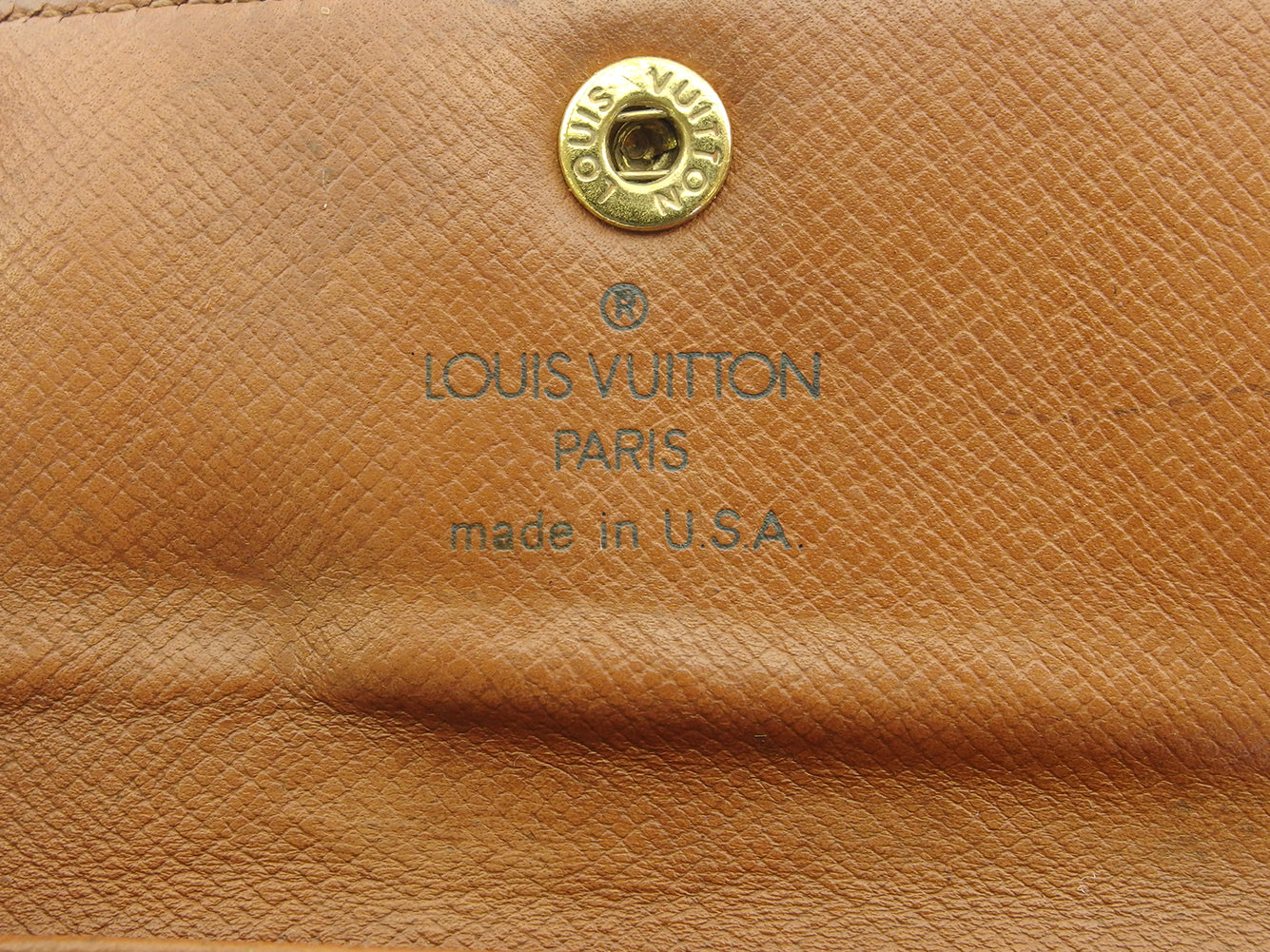 LOUIS VUITTON Key case Key holder M62630 Brown beige Multicles6