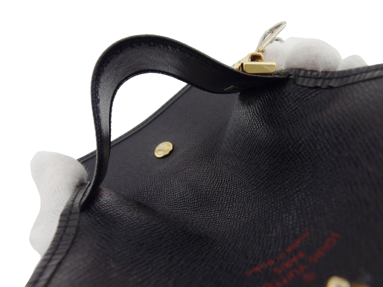 LOUIS VUITTON Key case Key holder M63822 black Multicles4