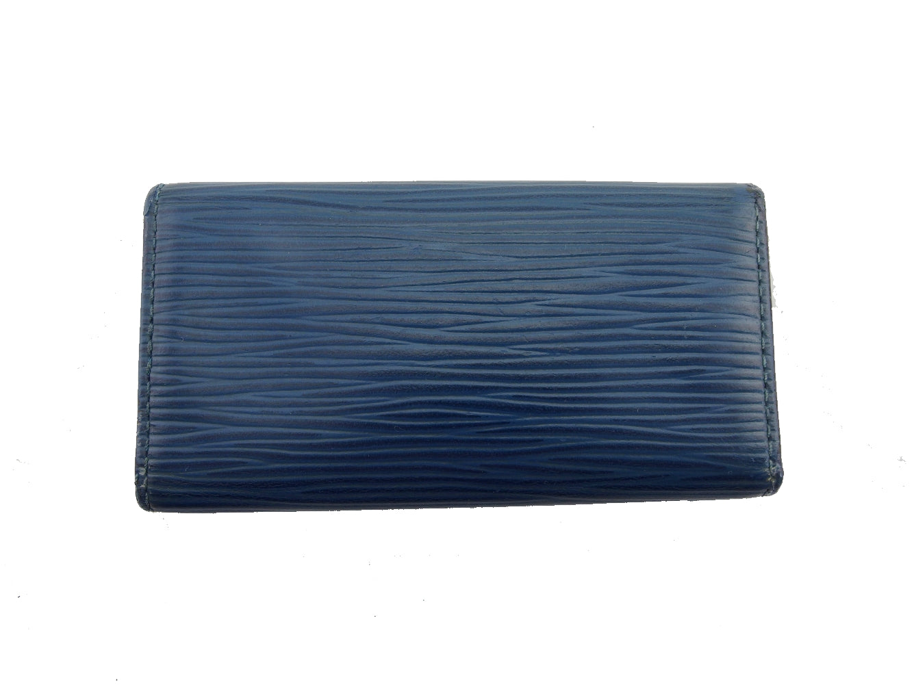 LOUIS VUITTON Key case Key holder blue Multicles4