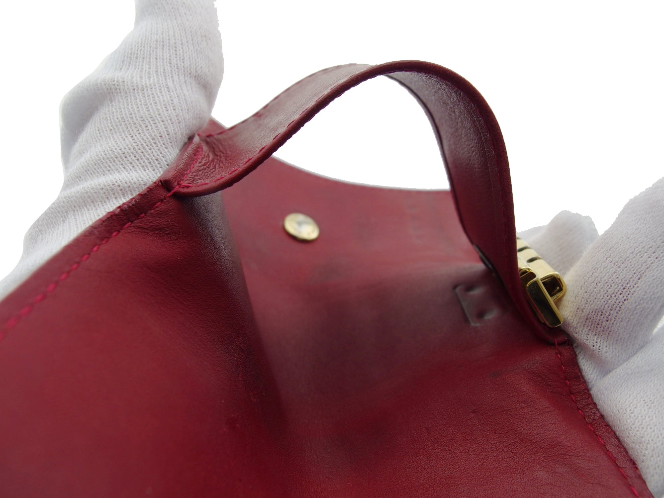 LOUIS VUITTON Key case Key holder Red Multicles4