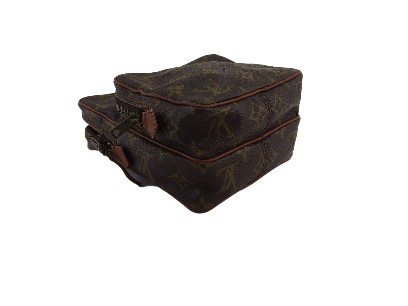 LOUIS VUITTON Shoulder Bag No.169 Brown beige Sac de Poche
