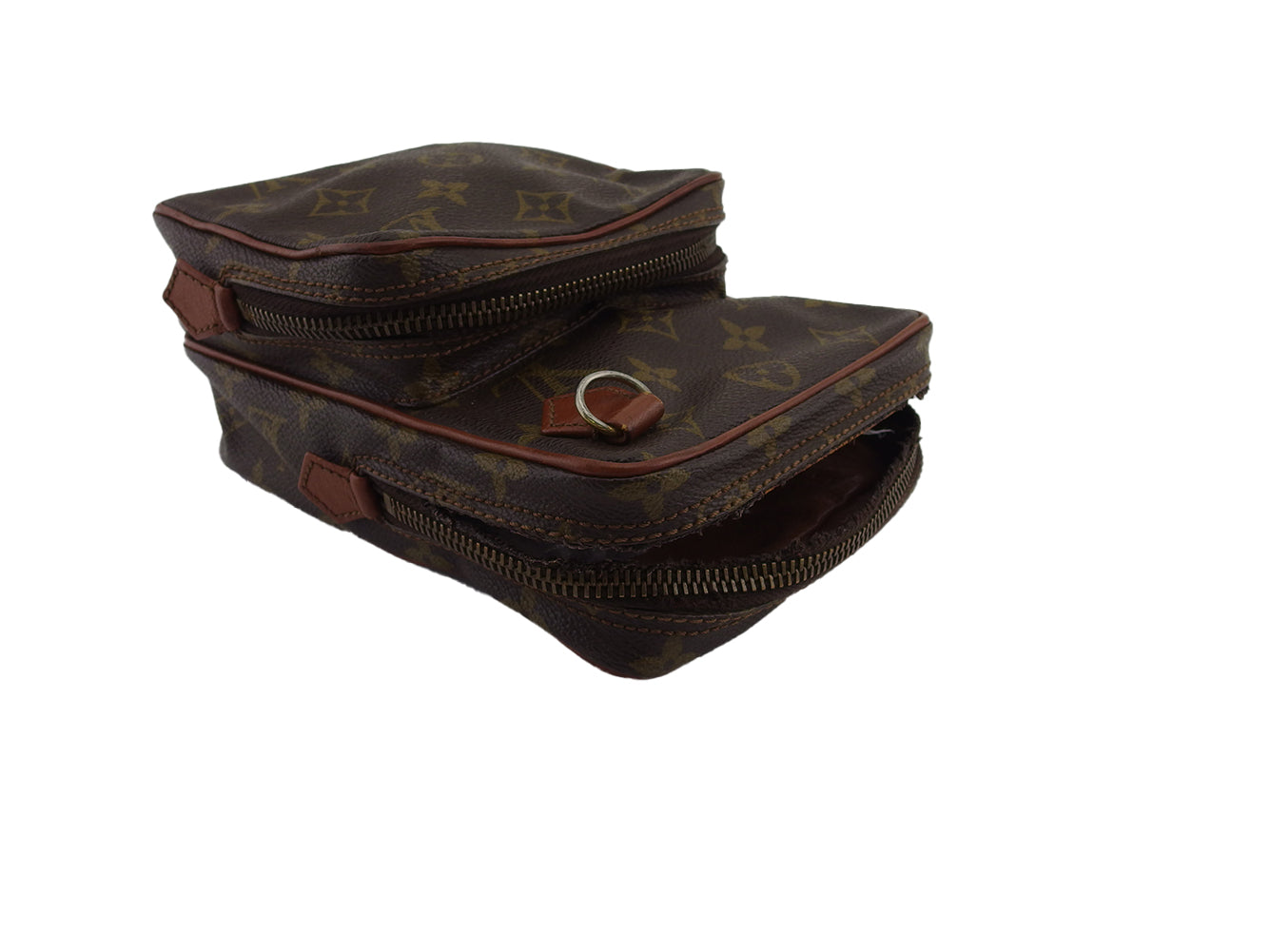 LOUIS VUITTON Shoulder Bag No.169 Brown beige Sac de Poche