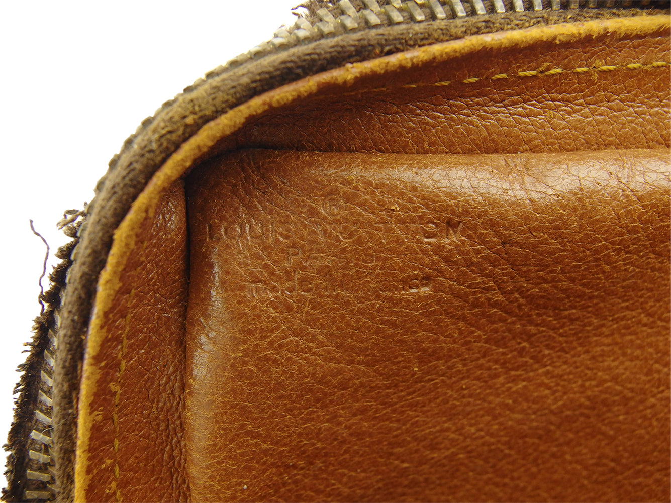 LOUIS VUITTON Shoulder Bag No.169 Brown beige Sac de Poche