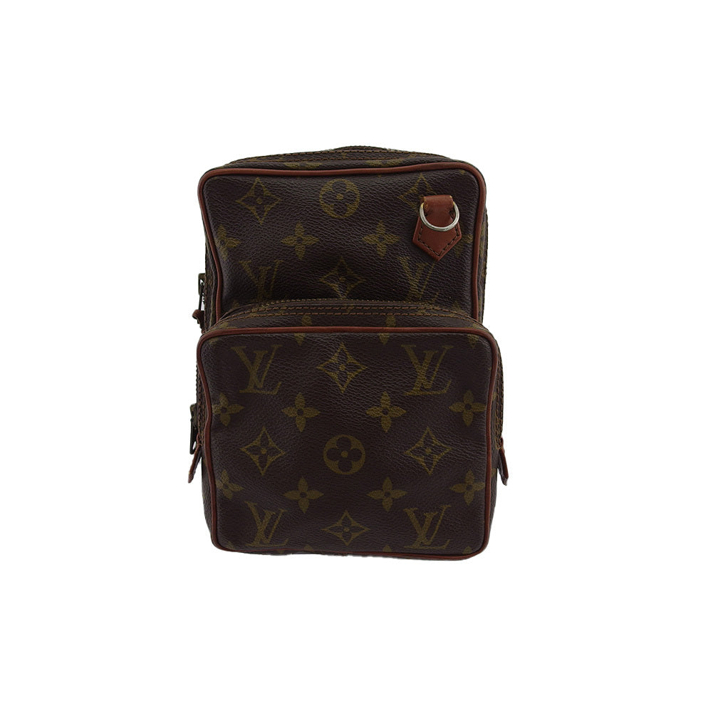 LOUIS VUITTON Shoulder Bag No.169 Brown beige Sac de Poche