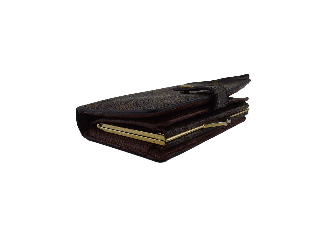 LOUIS VUITTON Bifold Wallet M61674 Brown beige Portefeuille Viennoiserie
