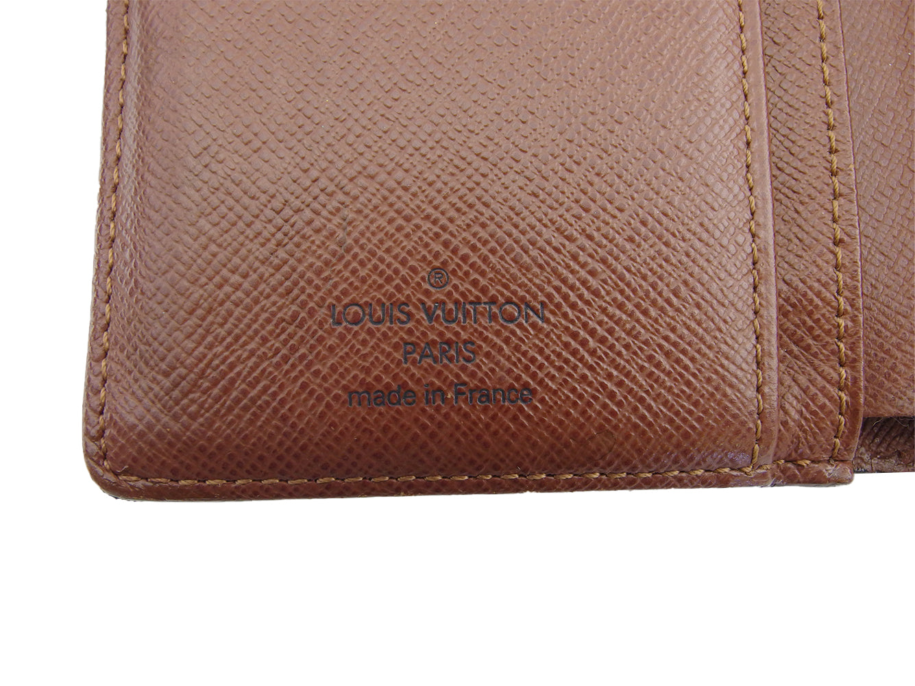 LOUIS VUITTON Bifold Wallet M61674 Brown beige Portefeuille Viennoiserie