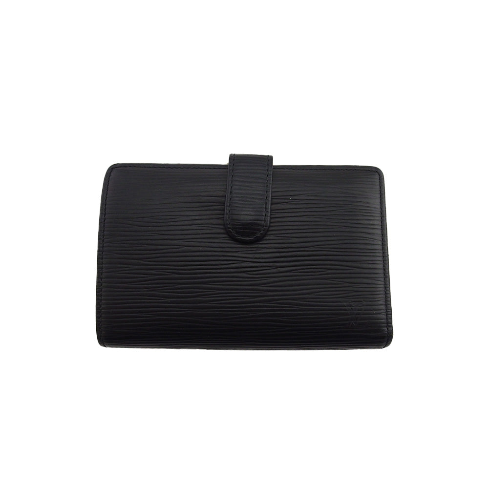 LOUIS VUITTON Bifold Wallet Noir Portonet Bie Vienova