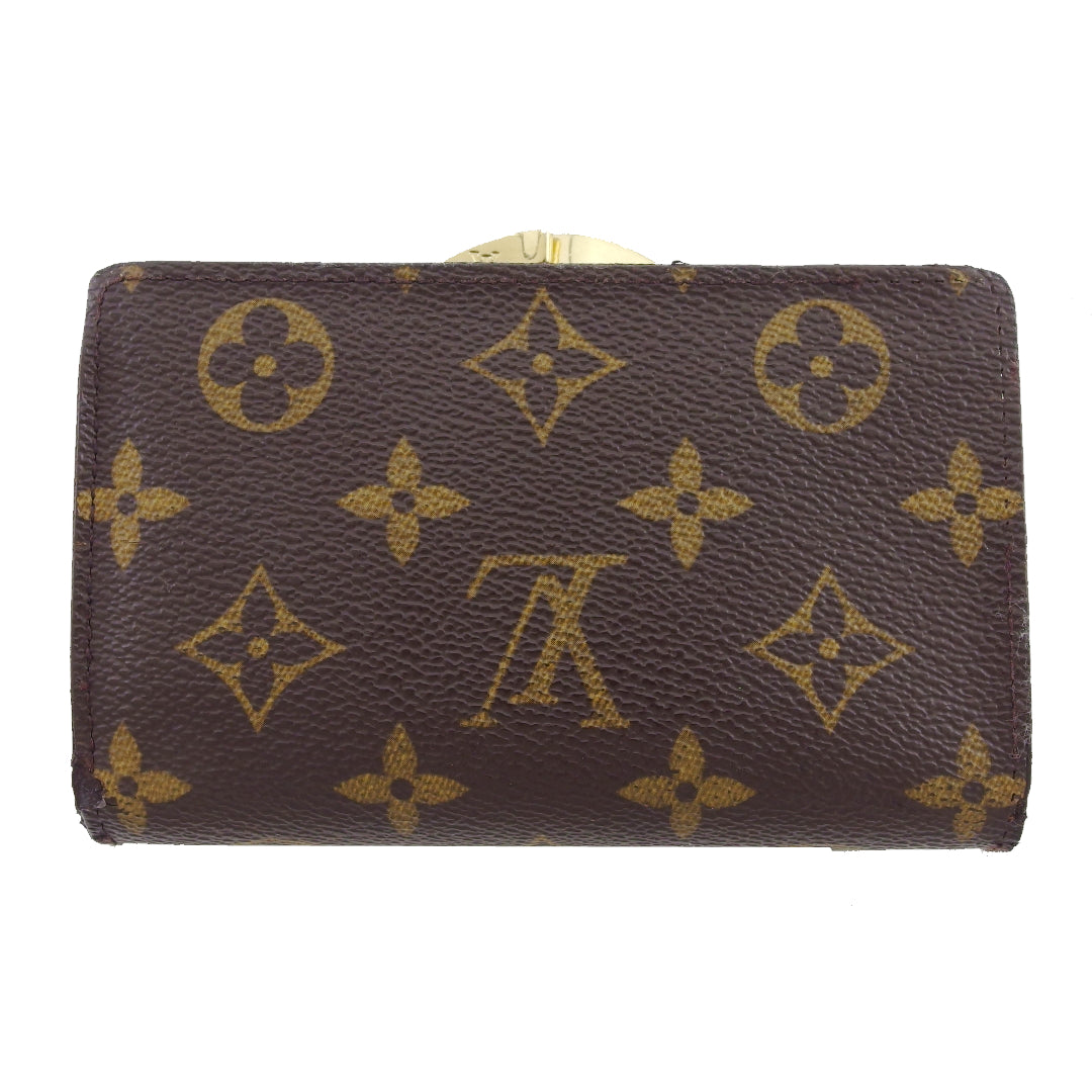LOUIS VUITTON Bifold Wallet M61663 Brown beige Portonevie Vienova