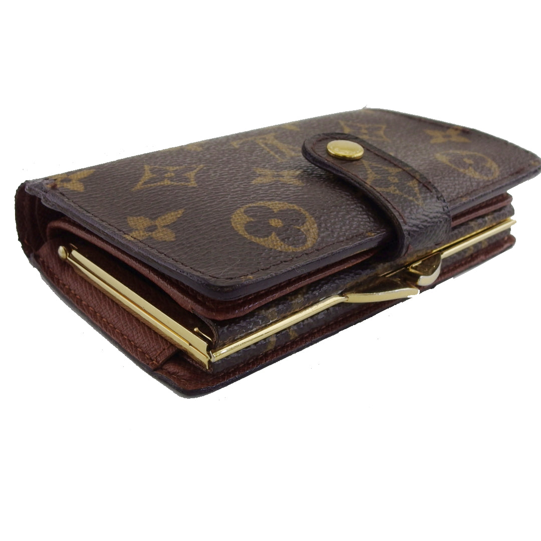LOUIS VUITTON Bifold Wallet M61663 Brown beige Portonevie Vienova