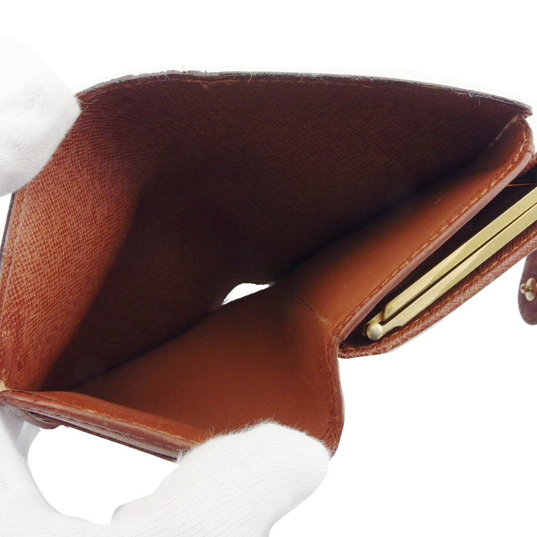 LOUIS VUITTON Bifold Wallet M61663 Brown beige Portonevie Vienova