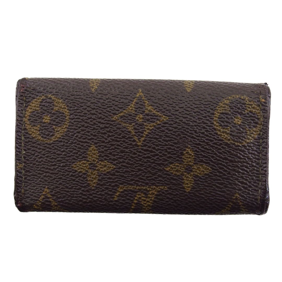 LOUIS VUITTON Key case Key holder M62631 Brown beige Multicles4