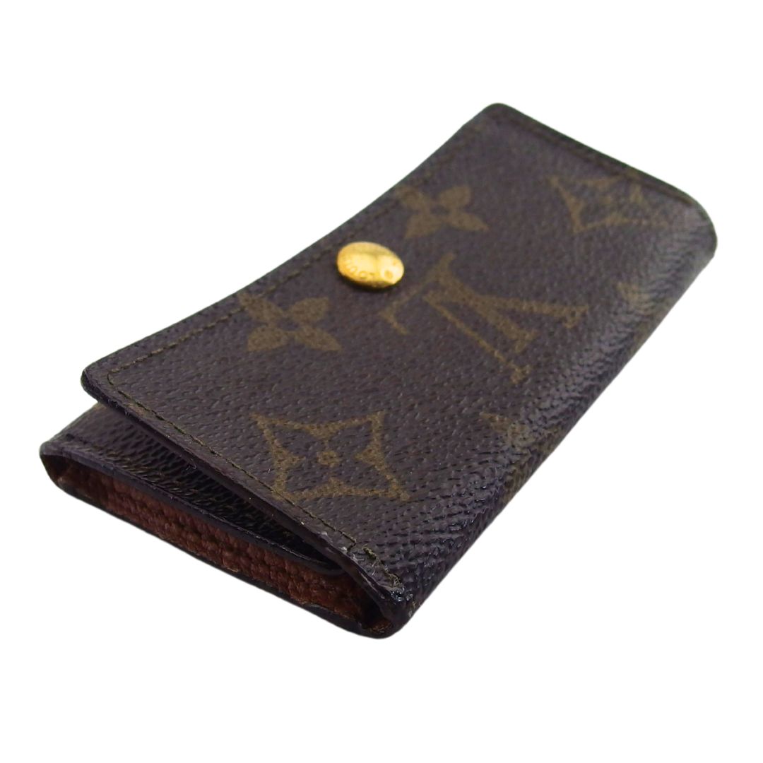 LOUIS VUITTON Key case Key holder M62631 Brown beige Multicles4