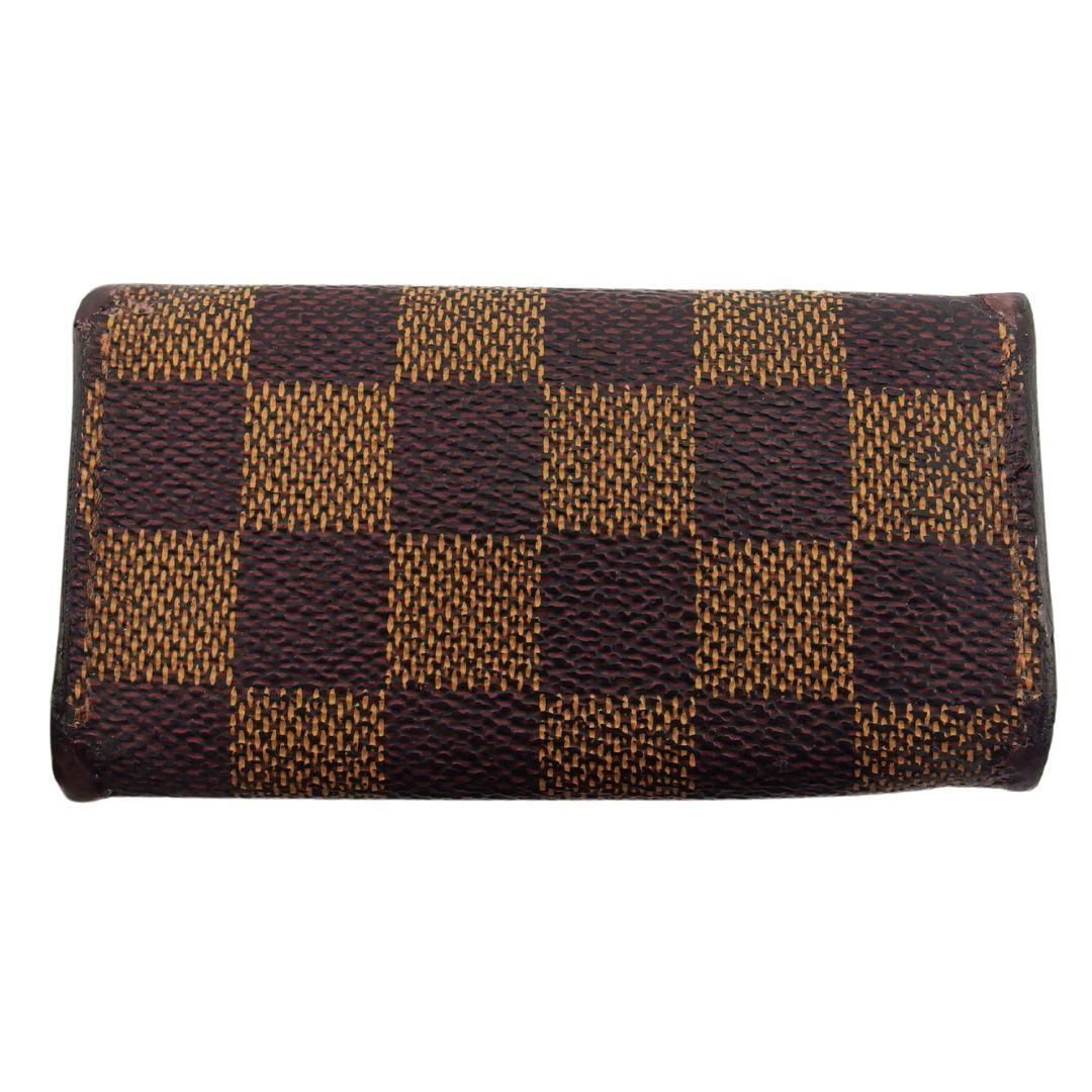 LOUIS VUITTON Key case Key holder N62631 Brown beige Multicles4