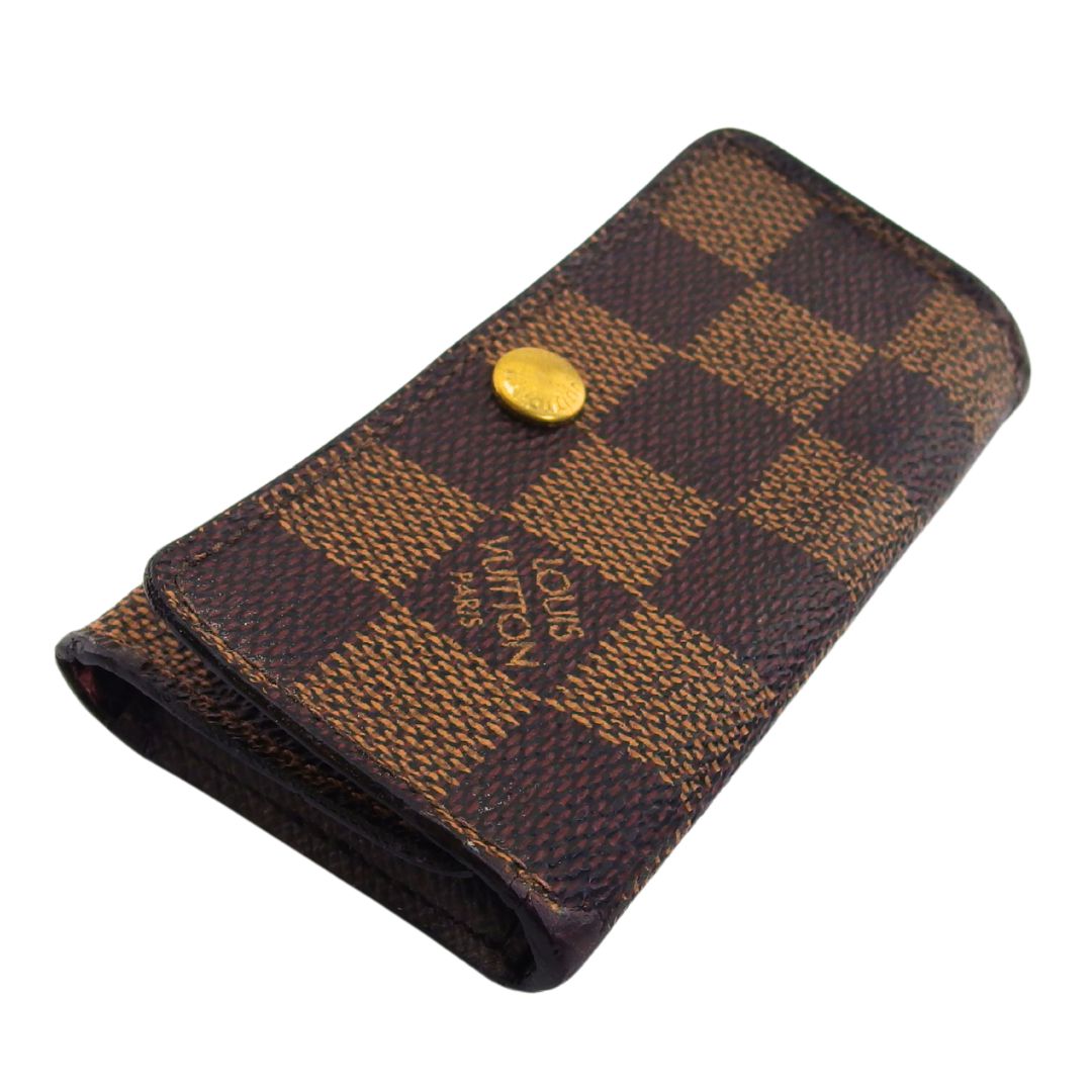 LOUIS VUITTON Key case Key holder N62631 Brown beige Multicles4