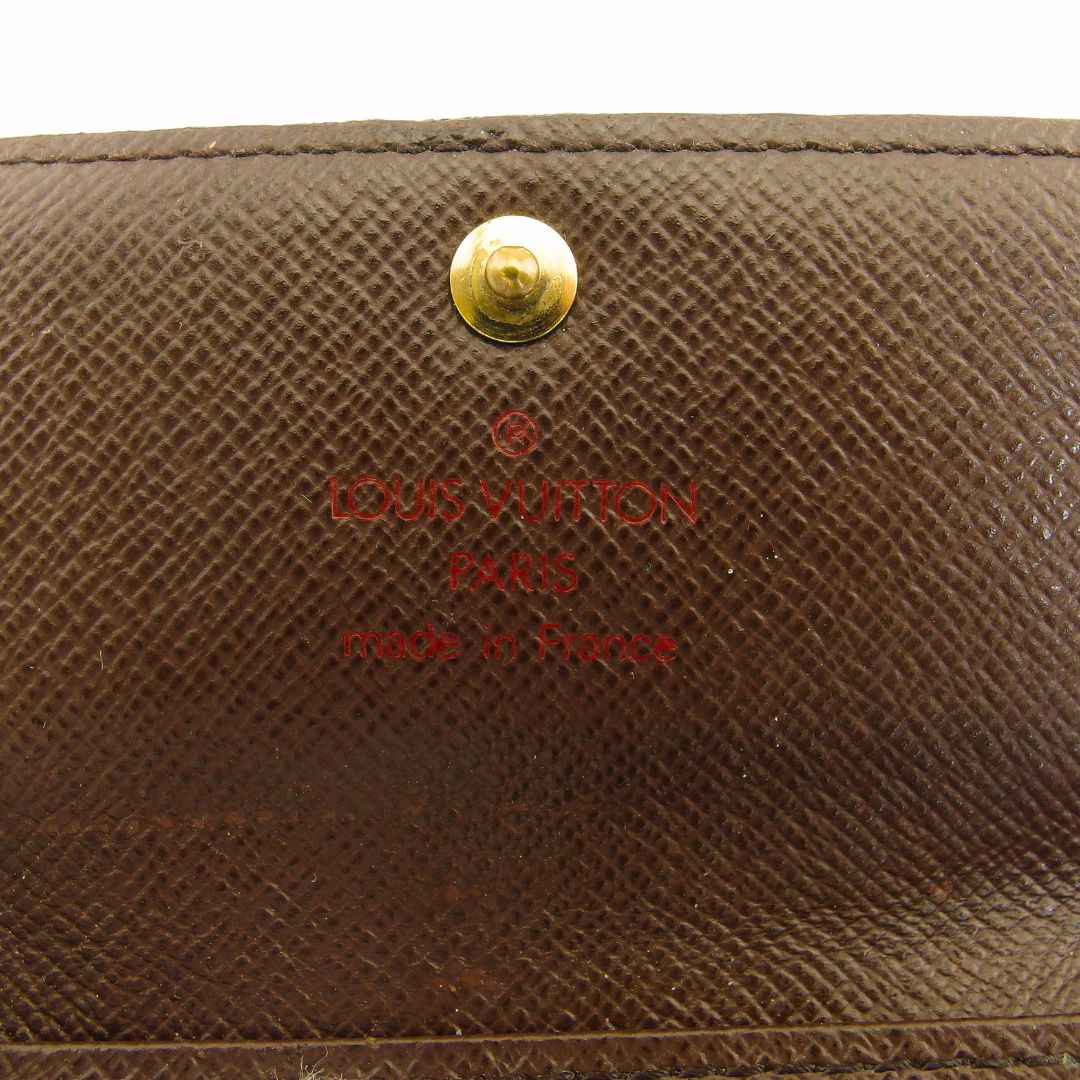 LOUIS VUITTON Key case Key holder N62631 Brown beige Multicles4