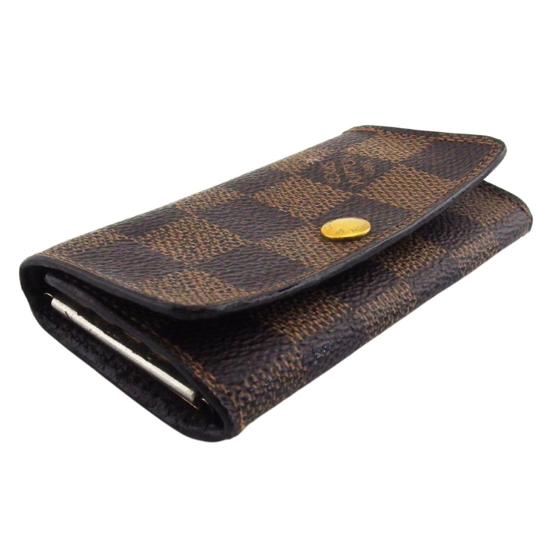 LOUIS VUITTON Key case Key holder N62631 Brown beige Multicles4